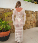 Santorini Crochet Cover-Up
