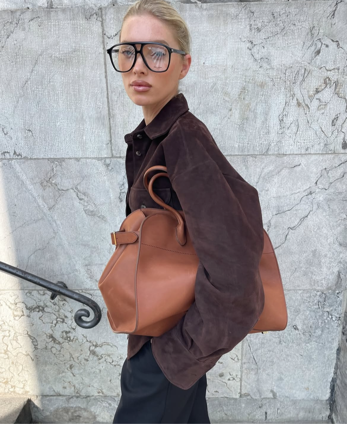 Brown Suede Overshirt Jacket – Luxe Button-Down Shacket for Effortless Layering