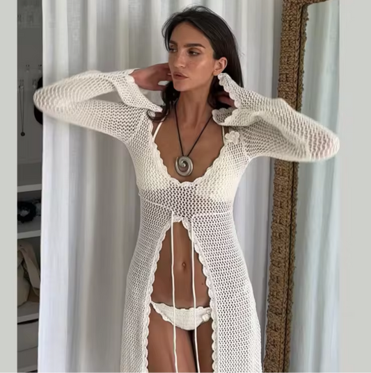 In Your Dreams Knit Swim Coverup