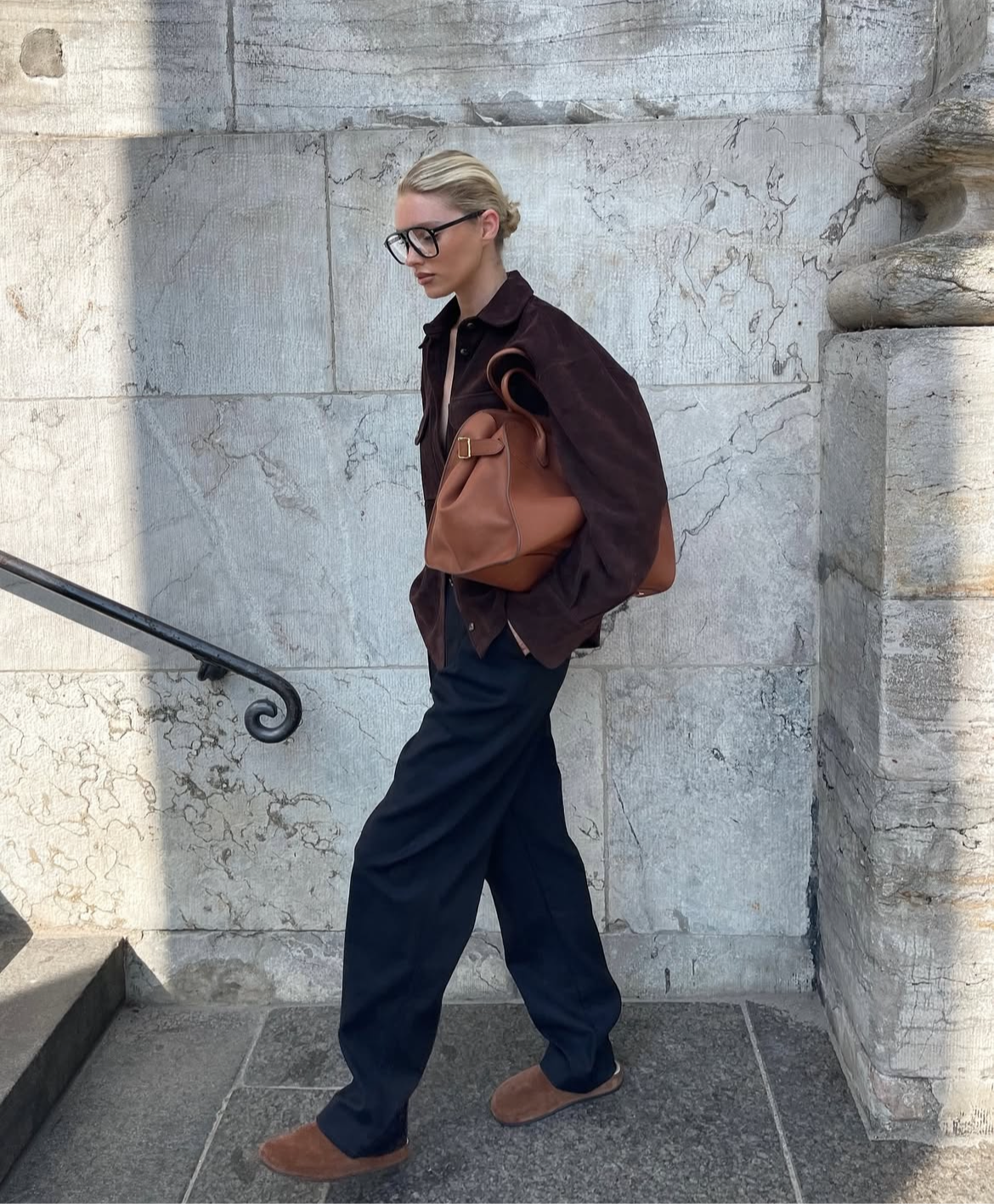 Brown Suede Overshirt Jacket – Luxe Button-Down Shacket for Effortless Layering