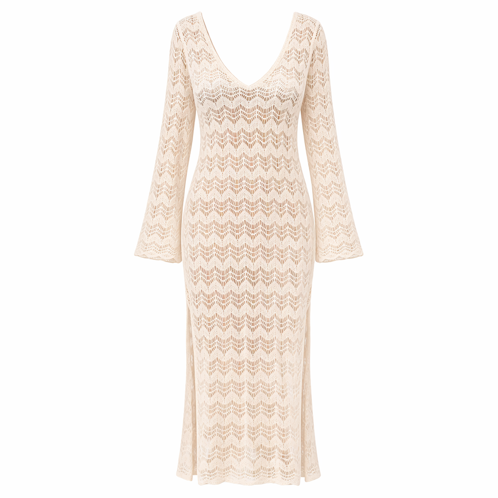 Santorini Crochet Cover-Up