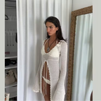 A Peach Motel Exclusive - In Your Dreams Knit Swim Coverup