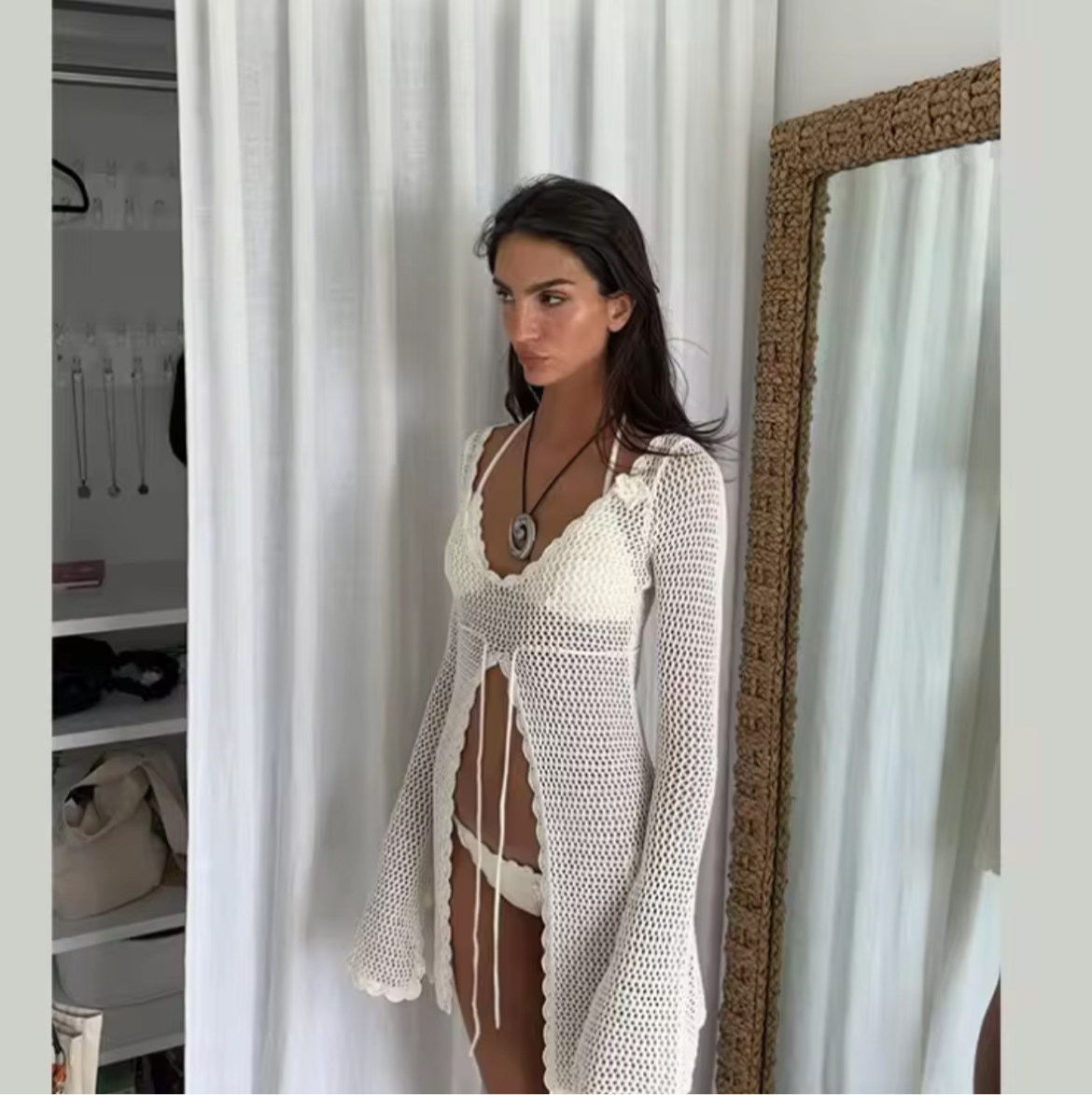 A Peach Motel Exclusive - In Your Dreams Knit Swim Coverup