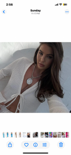 White Textured Tie-Front Resort Set – Beach Vacation Two Piece