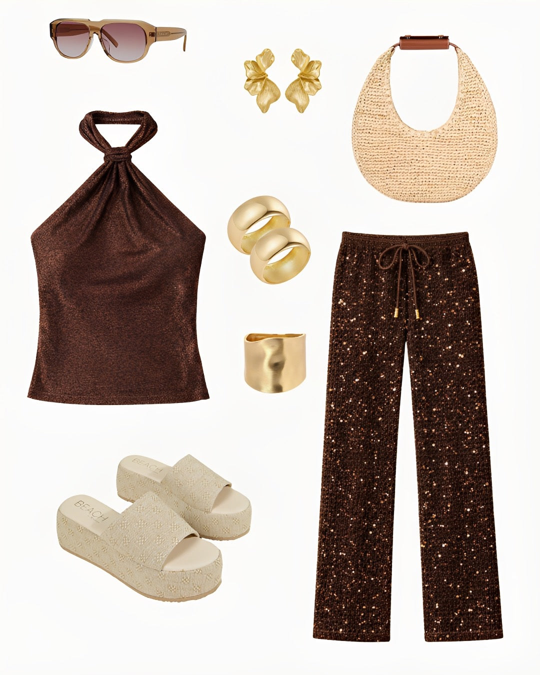 Too Glam To Care Pants