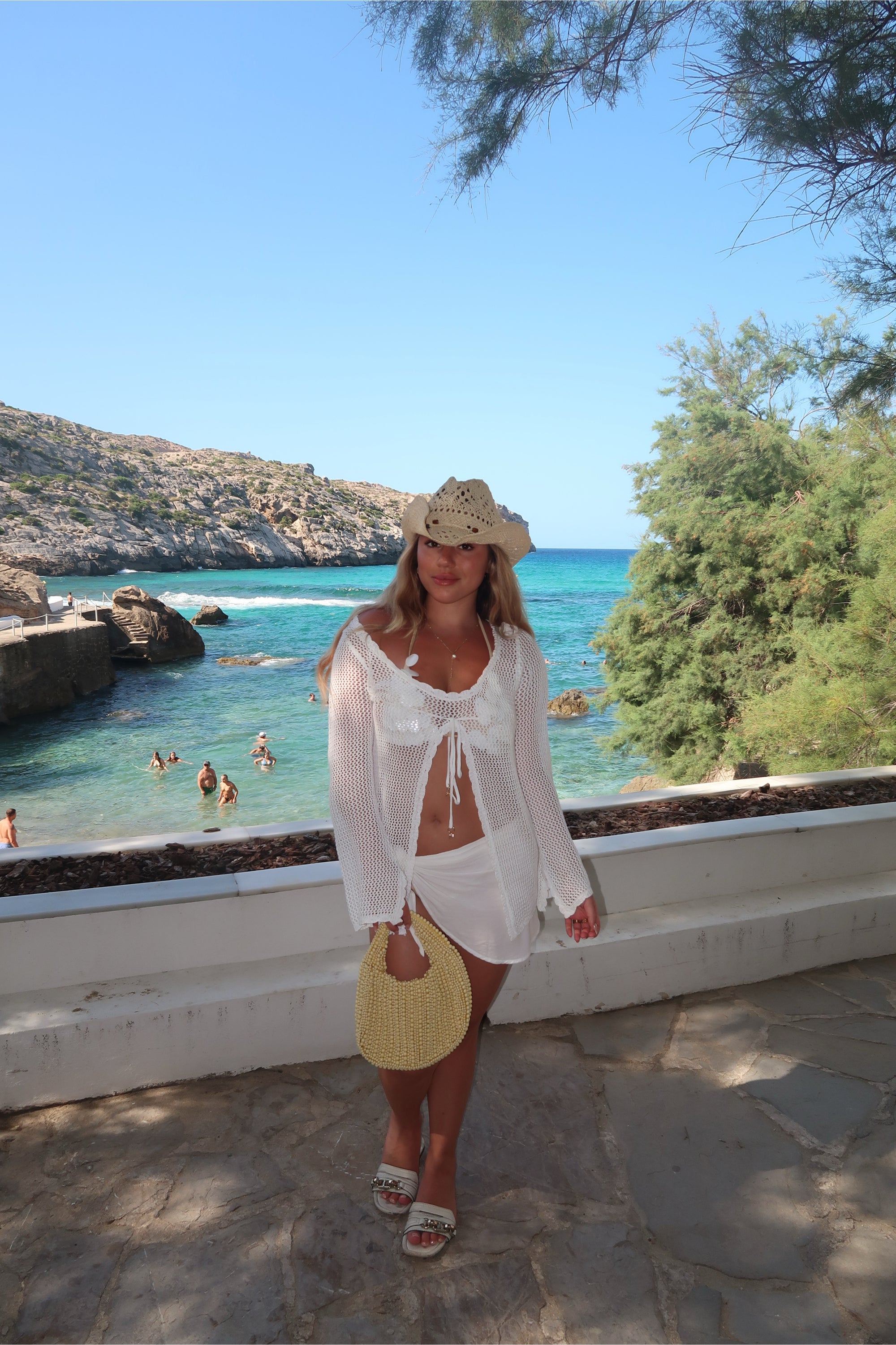 A Peach Motel Exclusive - In Your Dreams Knit Swim Coverup