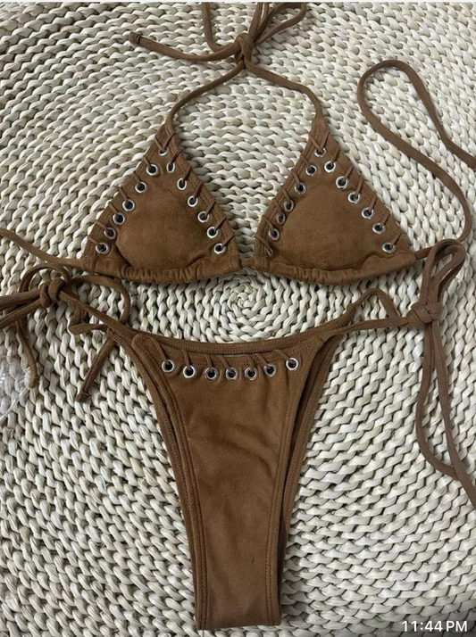 The Western Kini Swim Top