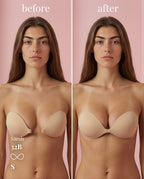 Sticky Boobs Sticky Bra – Adhesive Push-Up Backless Strapless Bra